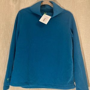 Dudley Stephens-Greenpoint inVello Fleece. Size Medium. Celestial Blue